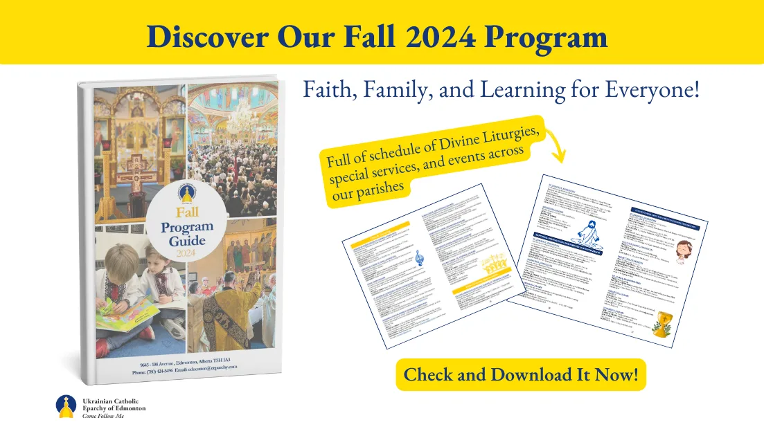 2024 Program Guide for the Eparchy of Edmonton