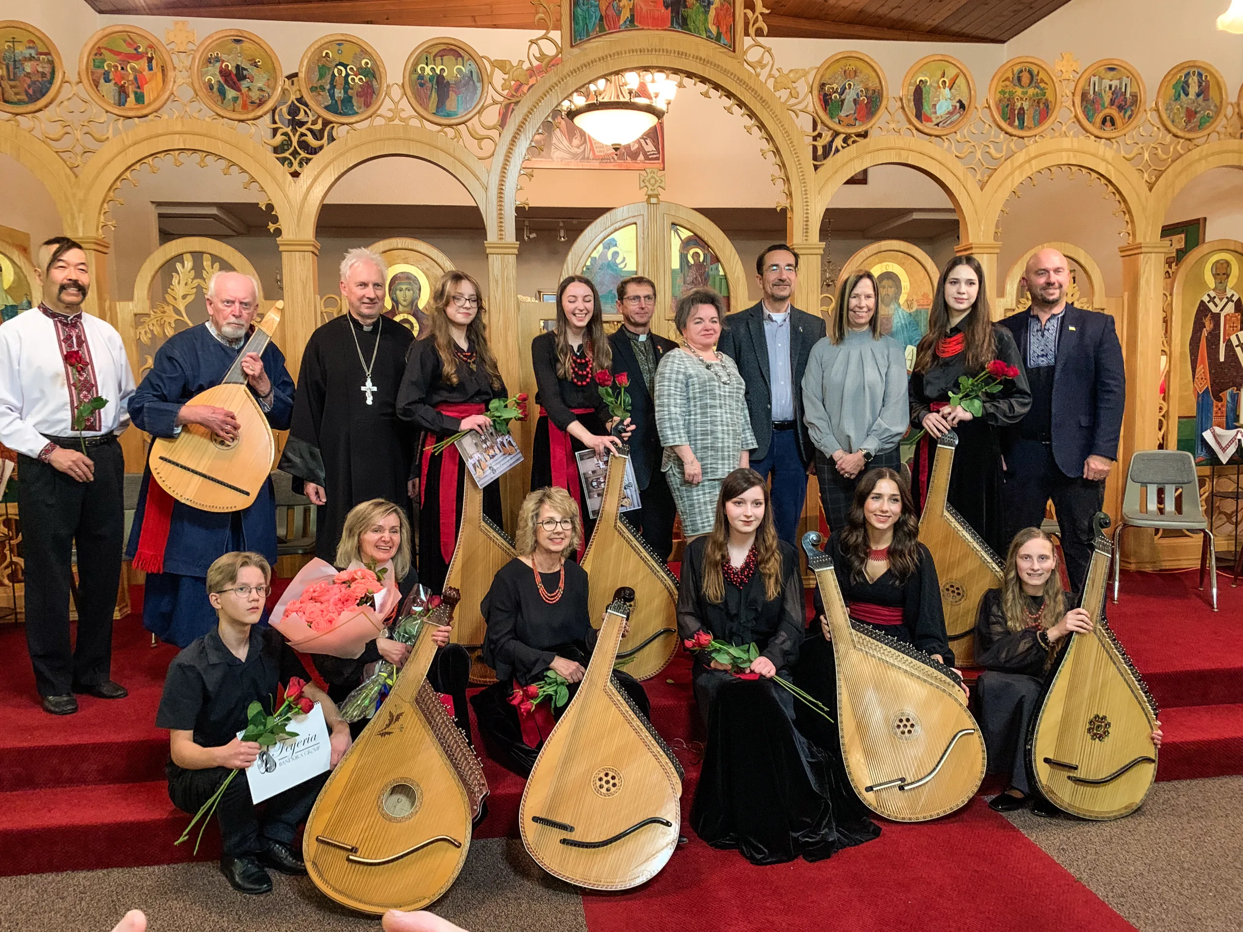 Anniversary Concert by Feyeria Bandura Group at St. Nicholas Catholic Church